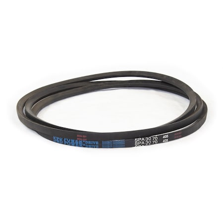 D&D SPA3070 Metric V-Belt, 3070mm Outside Length, 13 mm Top Width, 10 mm Thickness, 1 Ribs SPA3070